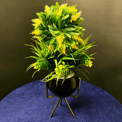 Dazzling Decor Modern Golden Tripod Succulent Plant - Dazzling Decor