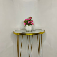 Dazzling Decore Mini Artistic Pink Flower Pot